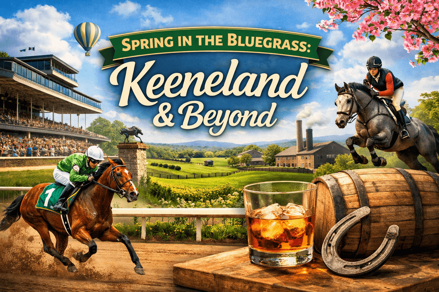 Spring in the Bluegrass (April 2026): A Local’s Guide to Keeneland and Beyond + Where to Stay